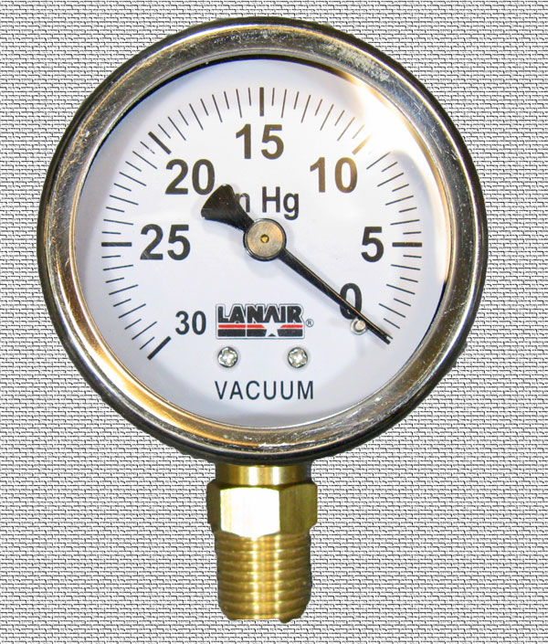  Vacuum  gauge  to check filter  condition 8389 West 
