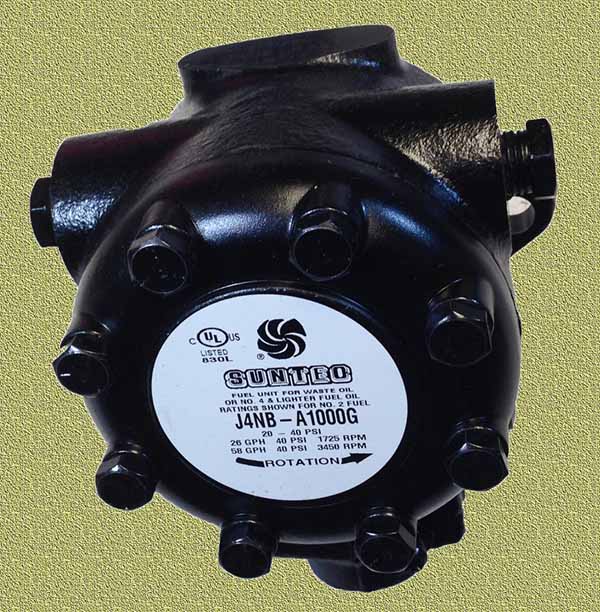 Suntec Oil Burner Diesel Kerosene Fuel Pump 3-7 GPH 100-200 Psi NEW 220v. 