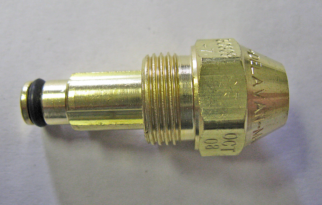 0.75 GPH Stainless Steel Siphon Nozzle With Brass Stem For SN609-7 30609-7 